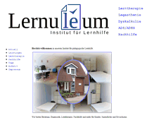 Tablet Screenshot of lernuleum.de